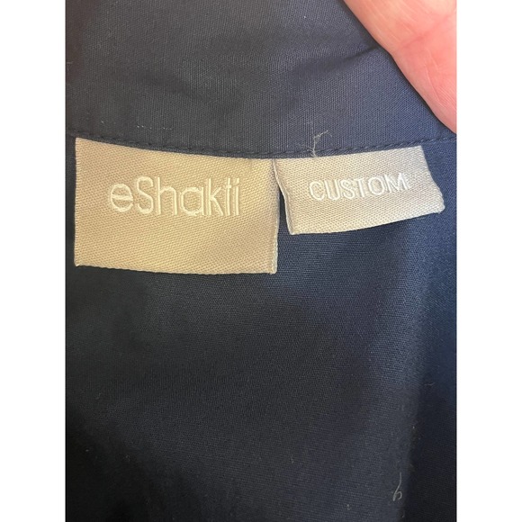 Eshakti Navy, Short Sleeve Custom Dress Size S. Fit & Flare Styling. - Picture 6 of 9